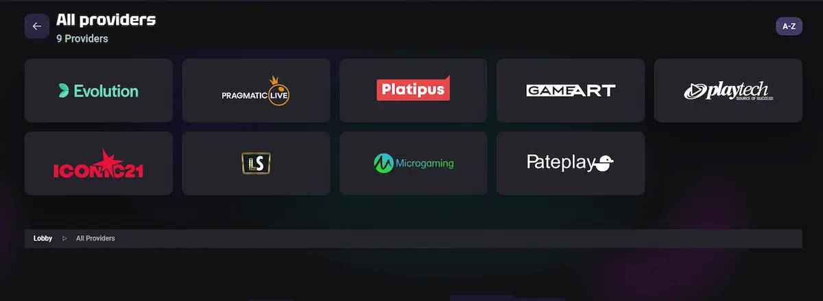 Poskytovatelé her spolupracující s kasinem Needforslots